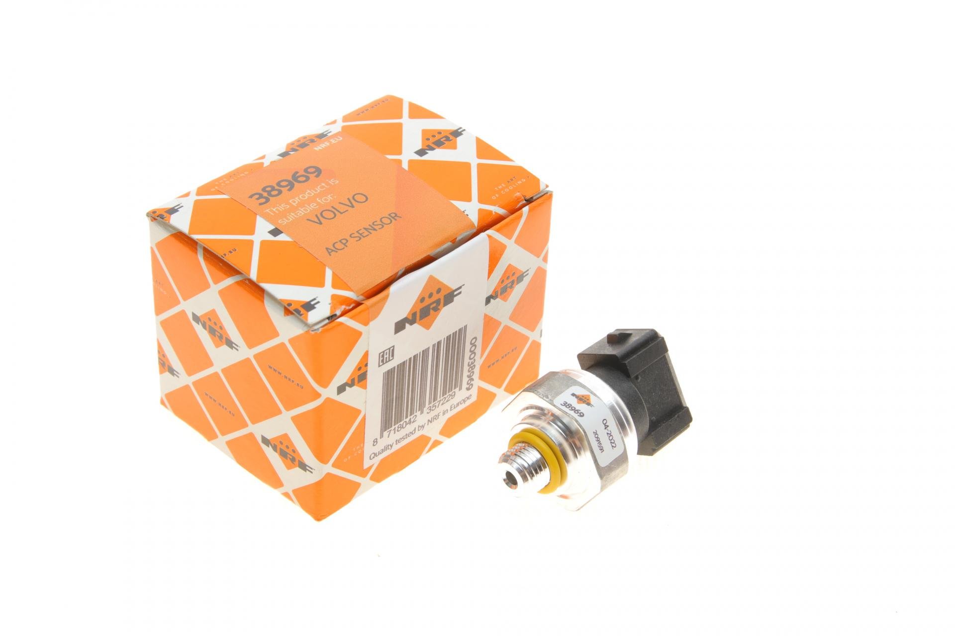 Датчик давления кондиционера Volvo S60 III/S90 II/V60 I-II/V90 II/XC40/XC60 II 1,5-2,0H 14 (38969)