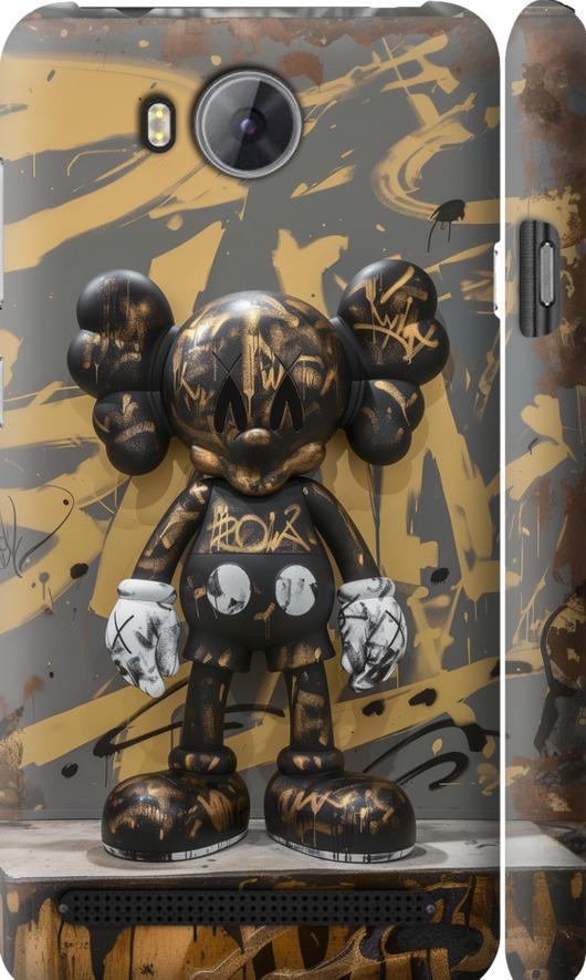 Чехол на Huawei Y3II / Y3 2 Bronze kaws (6097m-495-42517)
