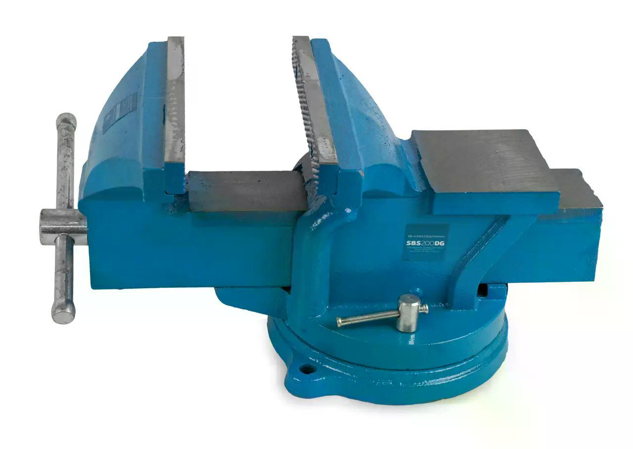 Тиски слесарные вращающиеся KRAISSMANN SBS 200 DG губки 200 мм (30953505) Тиски слесарные вращающиеся KRAISSMANN SBS 200 DG губки 200 мм (30953505)