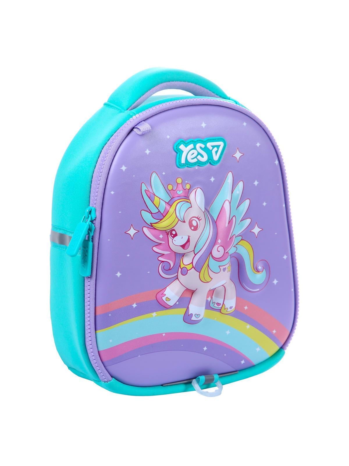 Школьный рюкзак детский YES K-33XXS Happy Unicorn (550435)