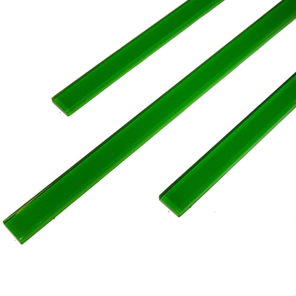 Фриз скляний Kotto Ceramica GF 6016 25x600x8 мм Verde - фото 2 Фриз скляний Kotto Ceramica GF 6016 25x600x8 мм Verde - фото 2