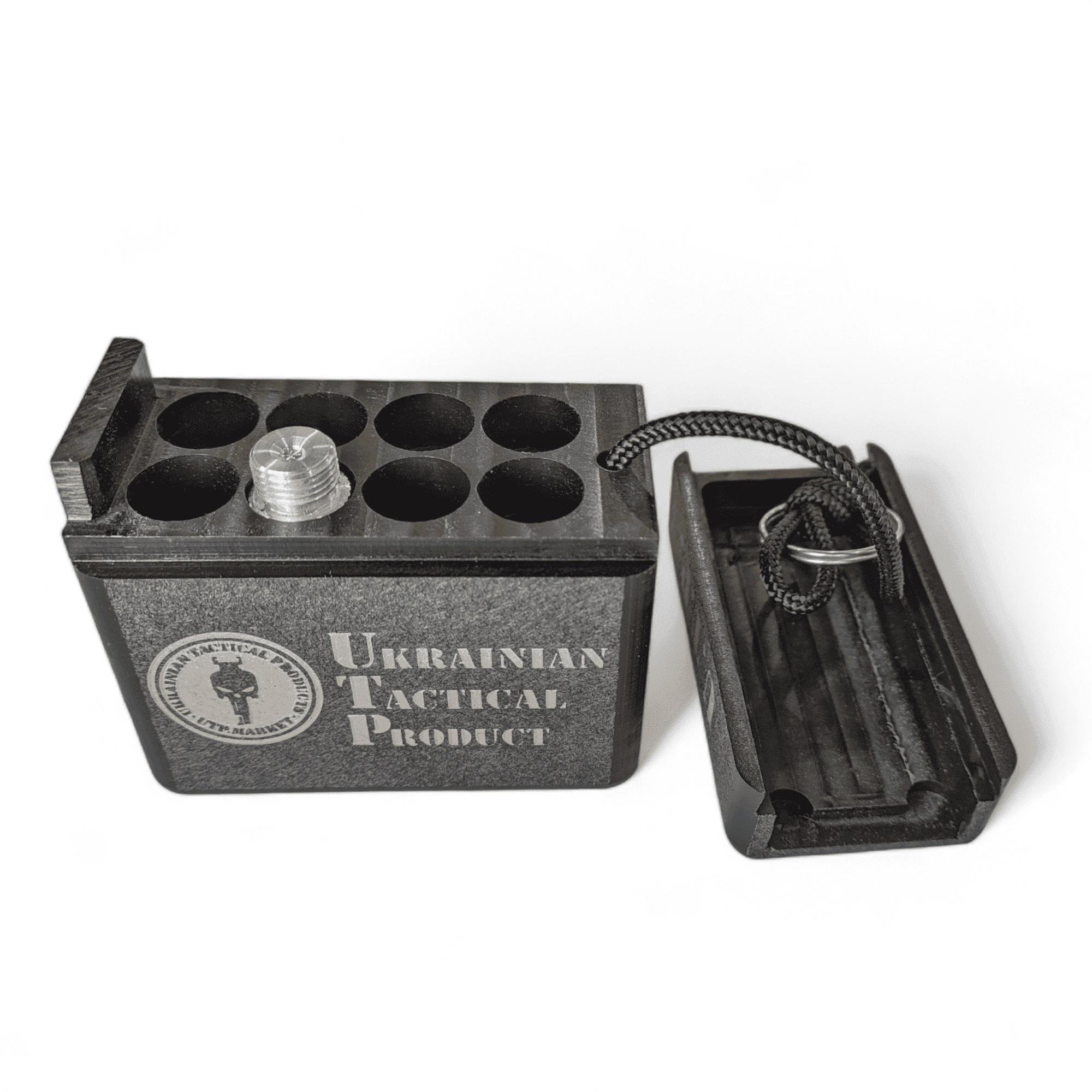 Футляр под капсюль-детонатор МД5 прямоугольный Черный (utp036) - фото 3 Футляр под капсюль-детонатор МД5 прямоугольный Черный (utp036) - фото 3