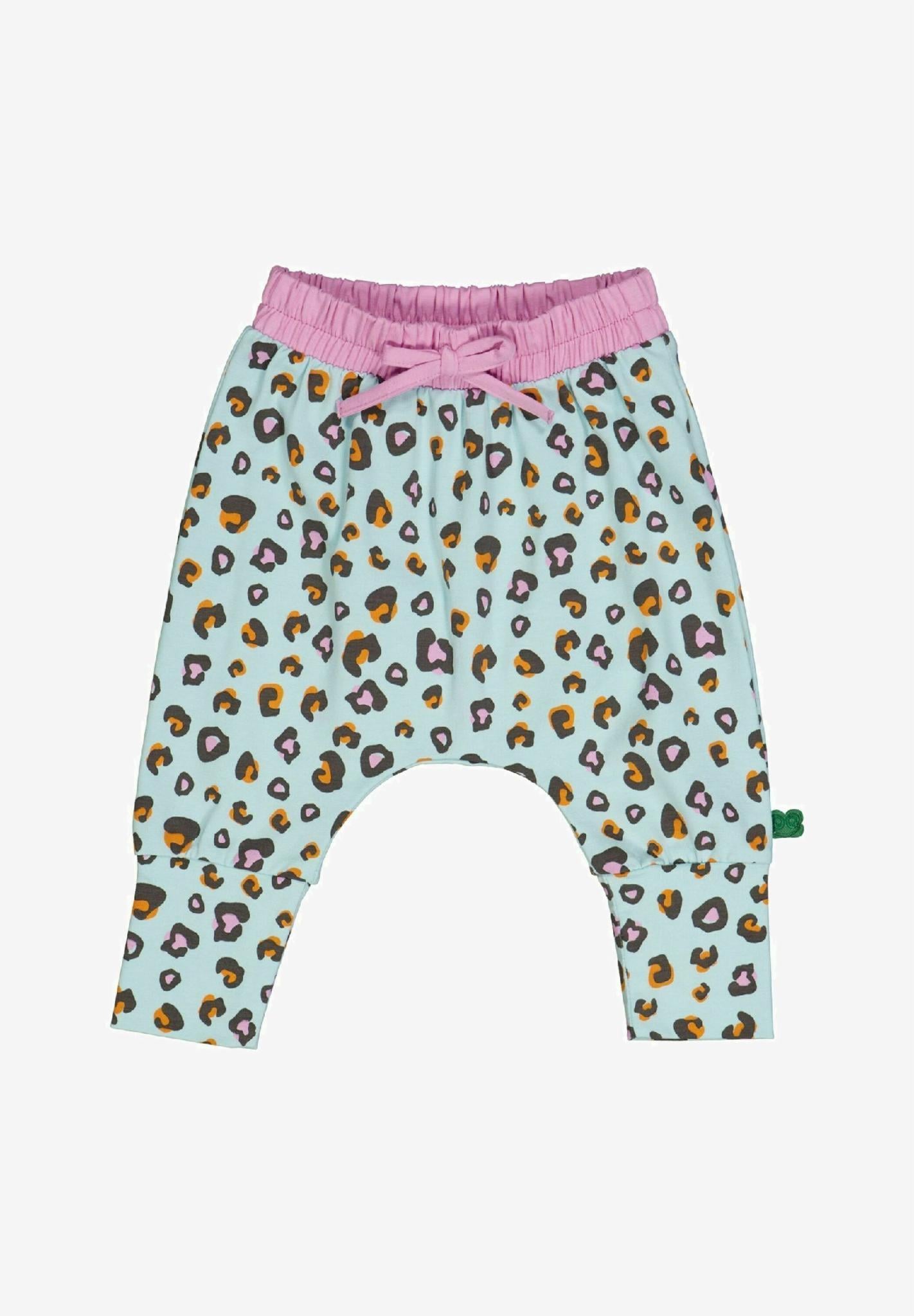 Штани дитячі трикотажні для дівчинки Green Cotton 98 см Блакитний (251112119) Штани дитячі трикотажні для дівчинки Green Cotton 98 см Блакитний (251112119)
