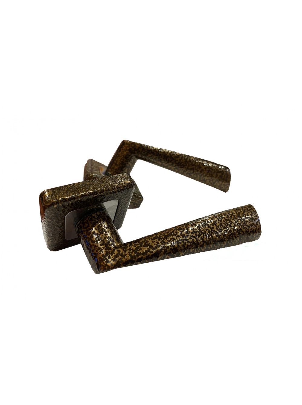 Дверна ручка роздільна Аріко Браво Мідний антік (25147702) - фото 2 Дверна ручка роздільна Аріко Браво Мідний антік (25147702) - фото 2