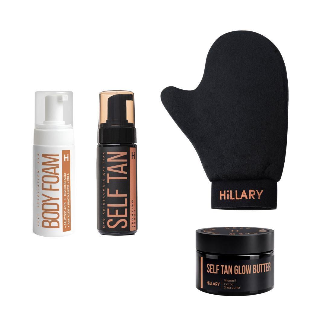 Набір для засмаги Hillary Fast & Even Tan Complex (K-11-806)