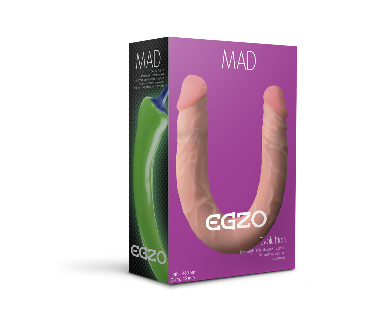 Фаллоимитатор двухсторонний EGZO FLEX&FIX DL002F (2525397926) Фаллоимитатор двухсторонний EGZO FLEX&FIX DL002F (2525397926)