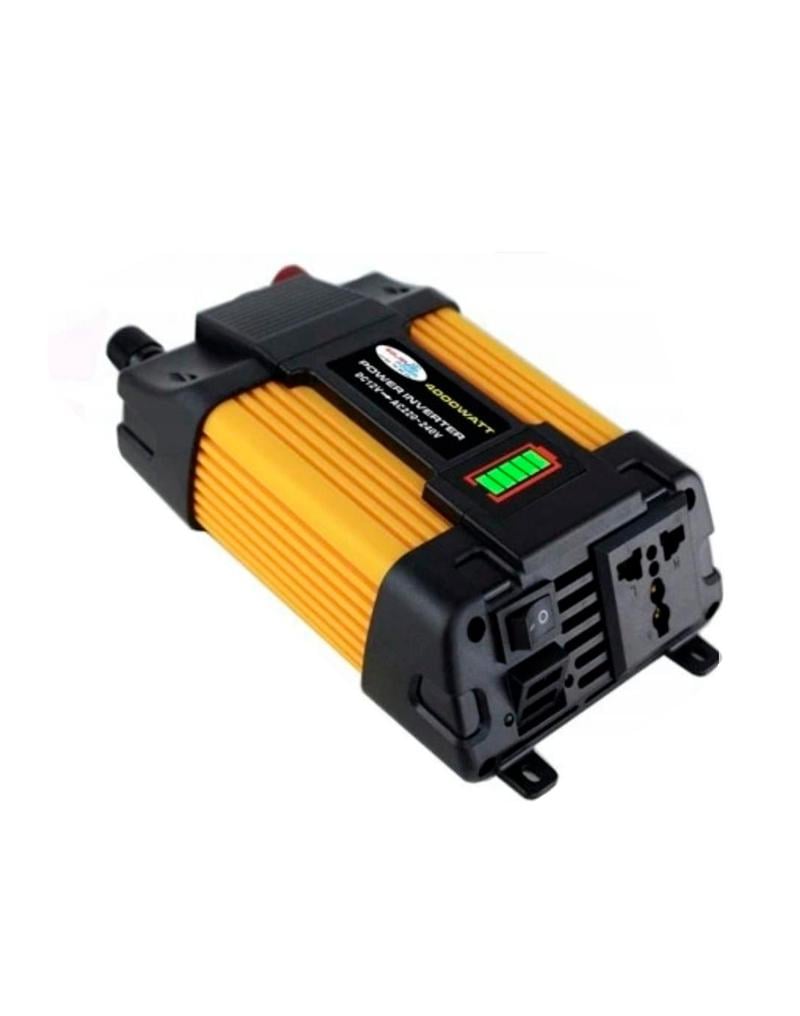 Перетворювач напруги 4000W 12V-220 V 2x- USB Перетворювач напруги 4000W 12V-220 V 2x- USB