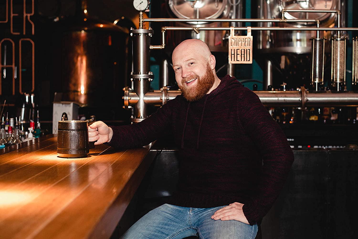 Кухоль дубовий ручної роботи з нержавіючою серединою - фото 6 Кухоль дубовий ручної роботи з нержавіючою серединою - фото 6