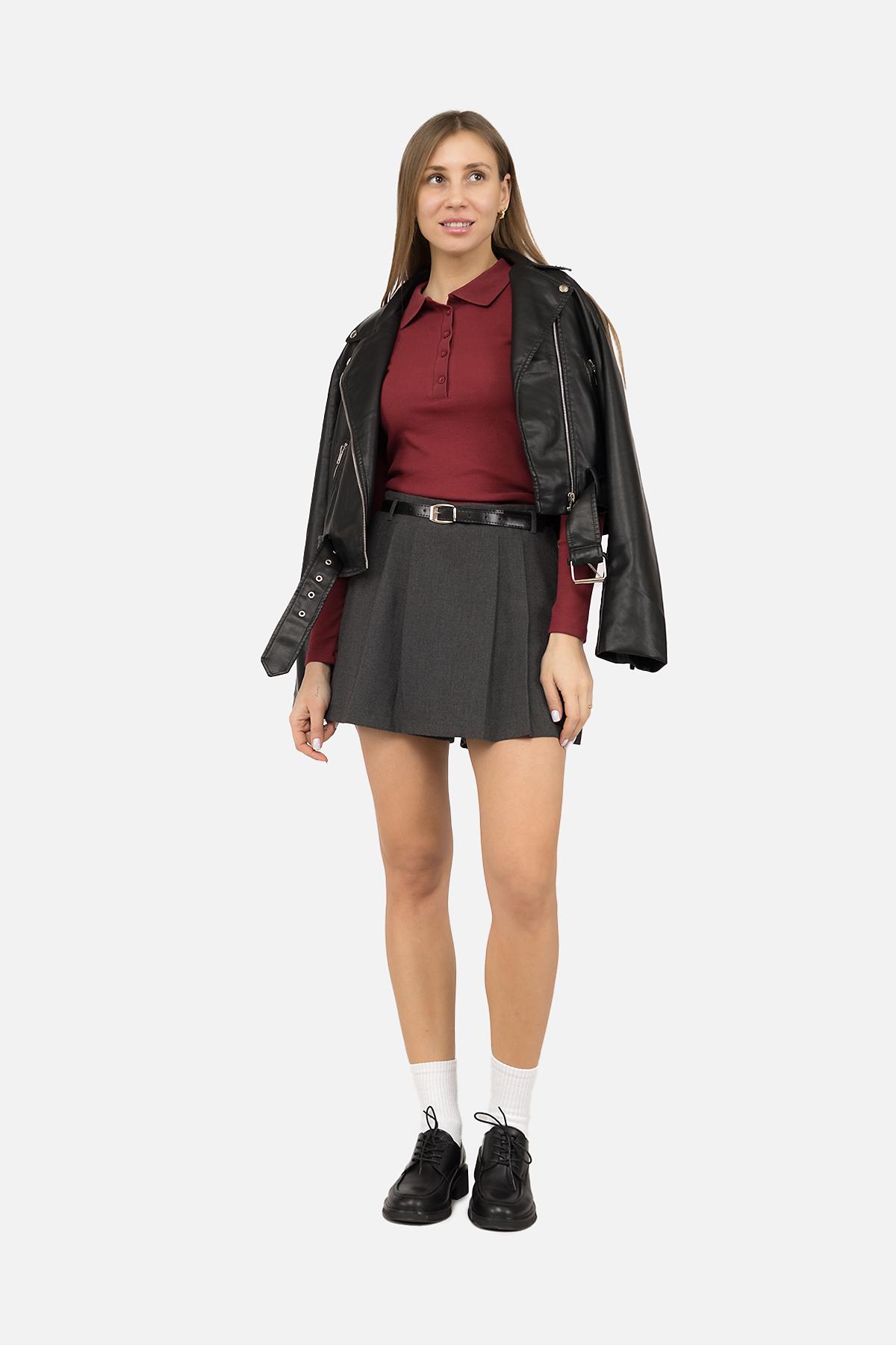 Футболка с длинным рукавом женская ЦБ-00270237 р. 48 Бордовый (SKT001045855) - фото 5 Футболка с длинным рукавом женская ЦБ-00270237 р. 48 Бордовый (SKT001045855) - фото 5