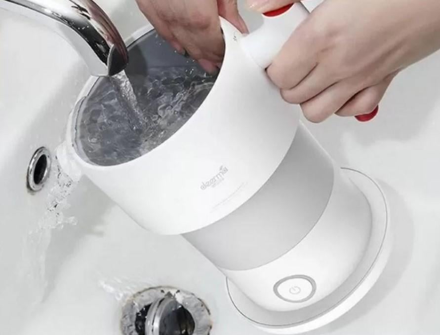 Електрочайник портативний Deerma Liquid Heater DEM-DH202 White (101077) - фото 7 Електрочайник портативний Deerma Liquid Heater DEM-DH202 White (101077) - фото 7