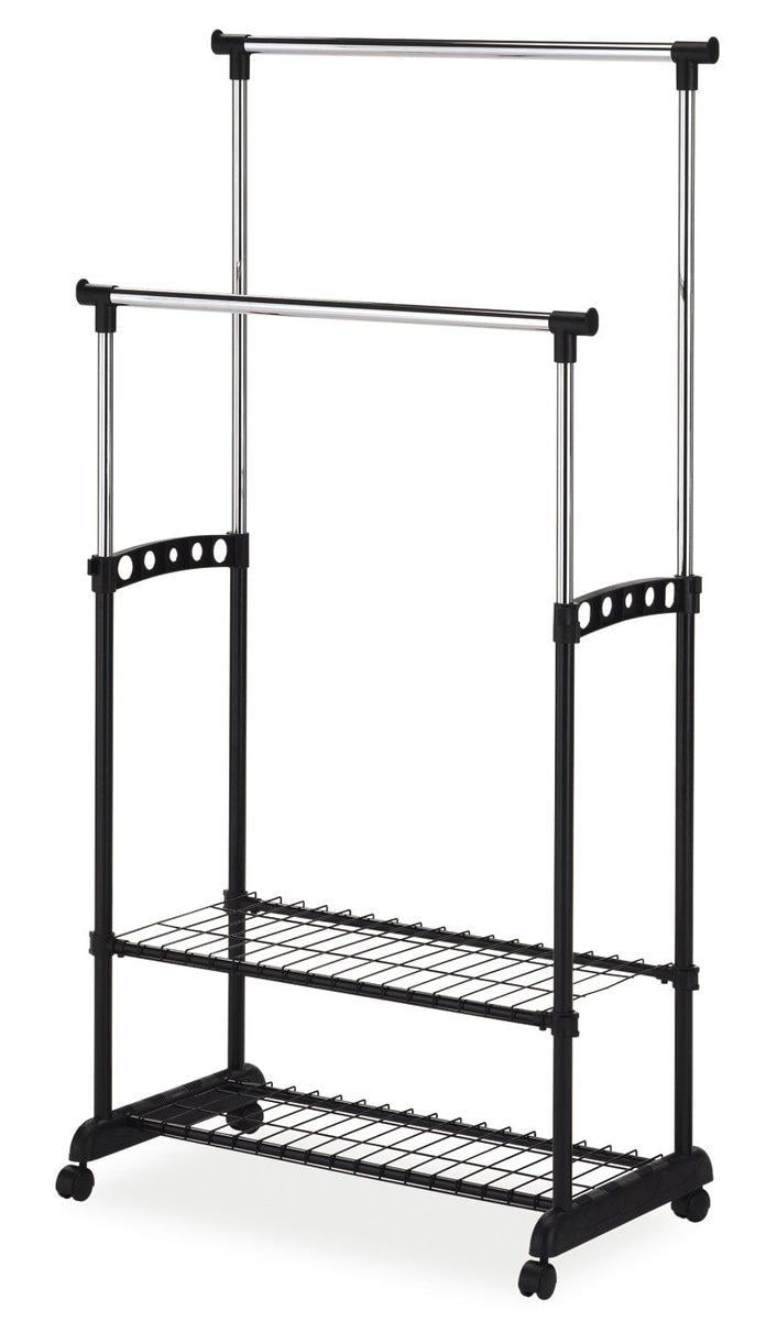 Стойка-вешалка напольная для одежды NOVA II BIS Хром (NNOVAIIB) Стойка-вешалка напольная для одежды NOVA II BIS Хром (NNOVAIIB)