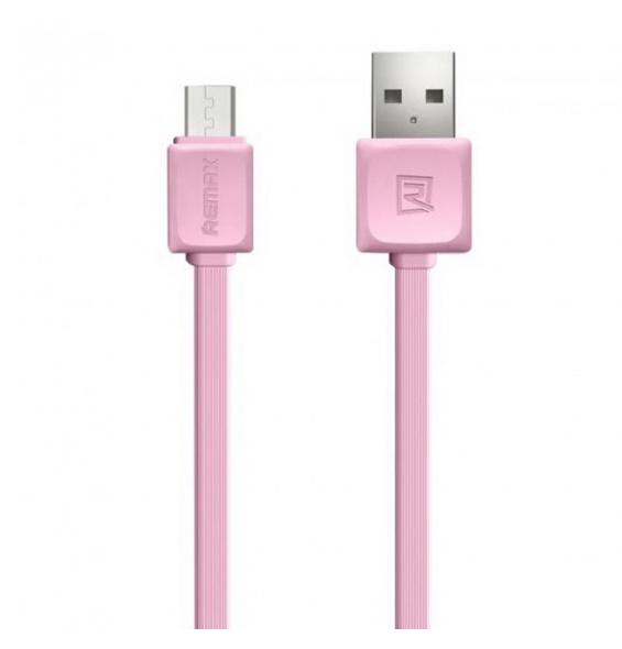 Кабель синхронизации Remax RC-008m Fast Data Micro-USB 1M Розовый Pink