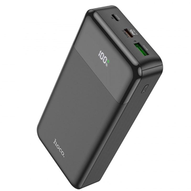 Повербанк Hoco J102A Cool figure 20000 mAh PD20 W+QC3,0 Черный - фото 1