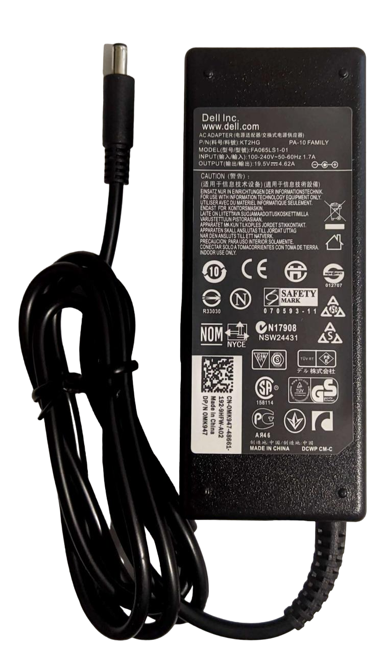 Зарядное устройство для ноутбука DELL FA065LS1-01 19,5 V/4,62 A 4,5x3,0 мм (000050727)