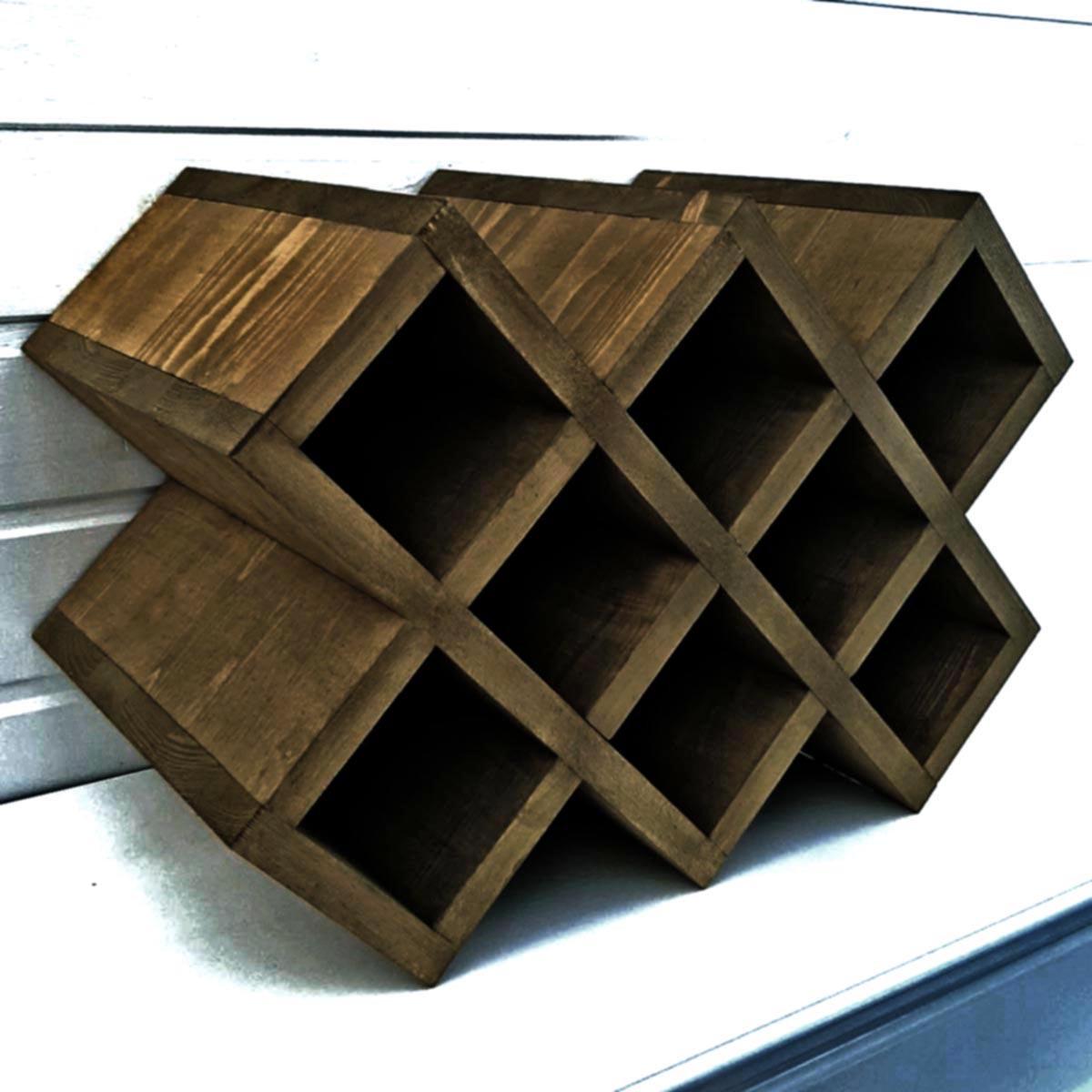 Полка для вина настольная Окопи Капучино (Впс-013409)