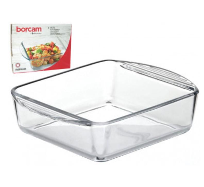 Форма для запікання Pasabahce Borcam скляна 21х16х5, 5 см