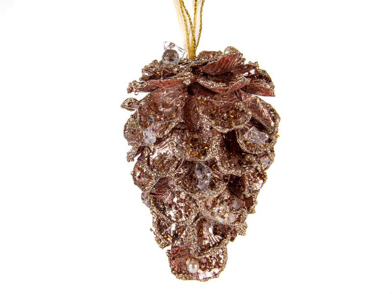 Елочное украшение Elen Шишка (66-139)