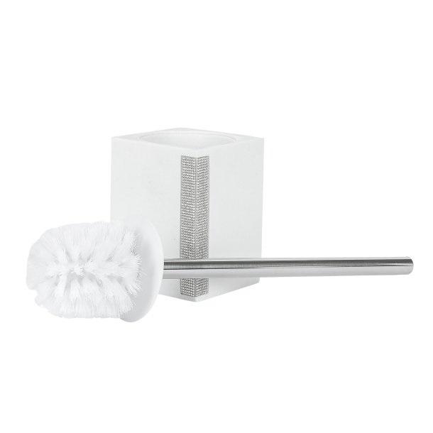 Щітка для туалету Axentia Ліндос з декором полігума 9,2x38,5x9,2 см Білий (134350) - фото 7 Щітка для туалету Axentia Ліндос з декором полігума 9,2x38,5x9,2 см Білий (134350) - фото 7