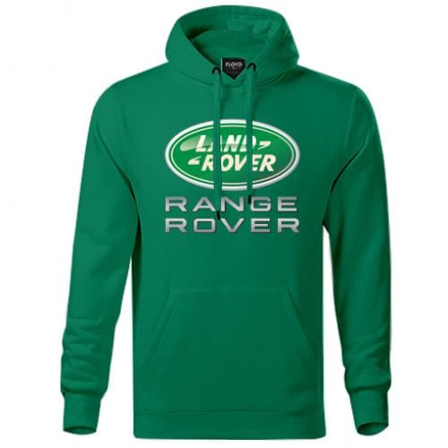Худи унисекс Range Rover Logo Metalic M Зеленый (15308286-10-37989-M)