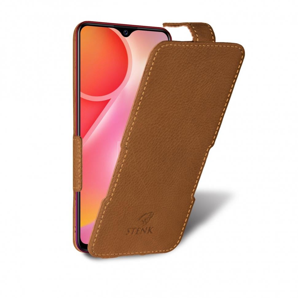 Чехол флип Stenk Prime для Vivo Y95 Коричневый (63715) Чехол флип Stenk Prime для Vivo Y95 Коричневый (63715)