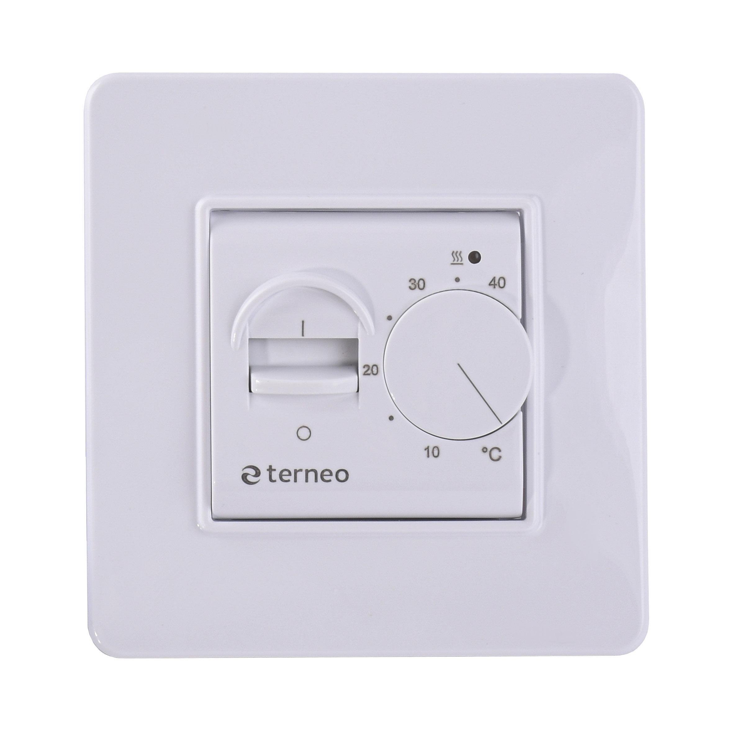 Терморегулятор для теплої підлоги Terneo MEX механічний (14944765)