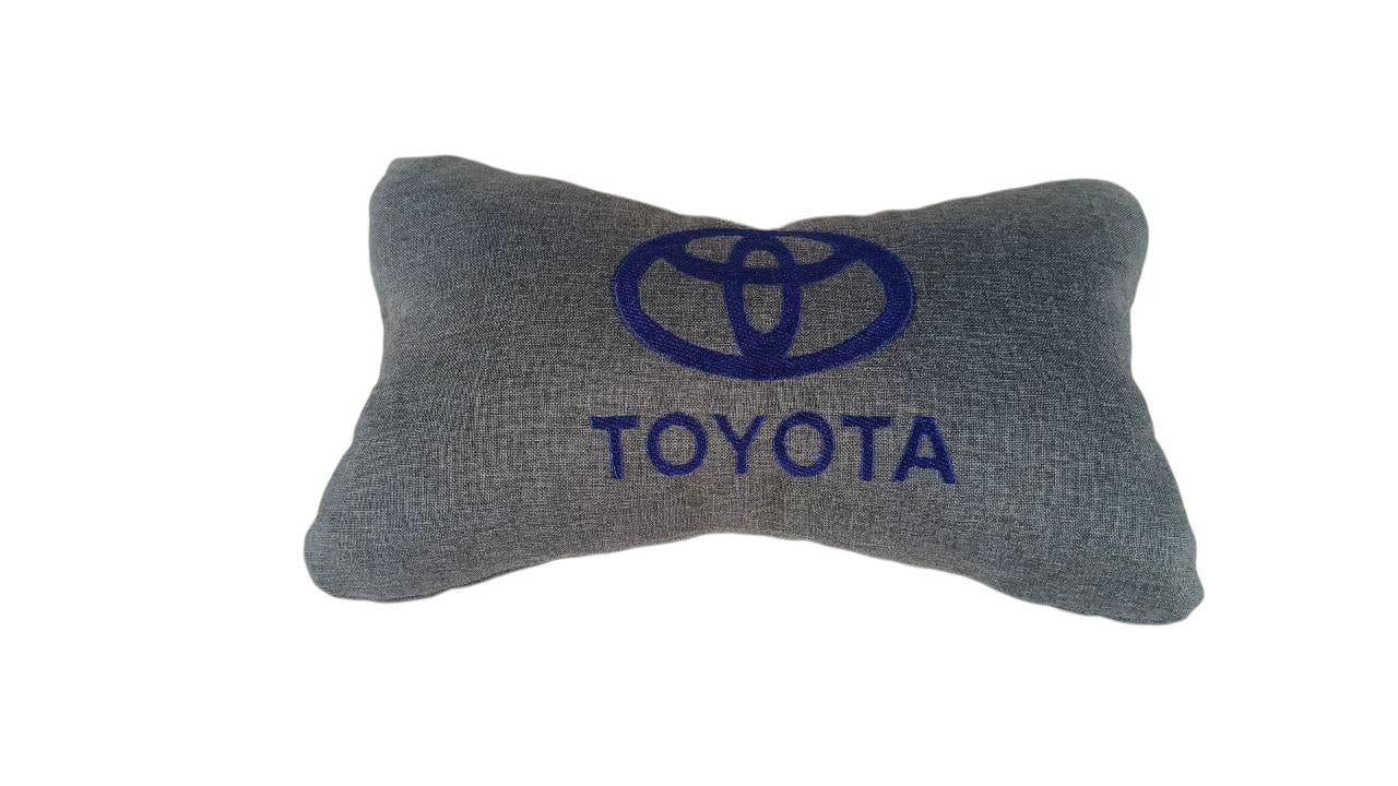 Подушка для авто TOYOTA Серый (1903) - фото 3 Подушка для авто TOYOTA Серый (1903) - фото 3