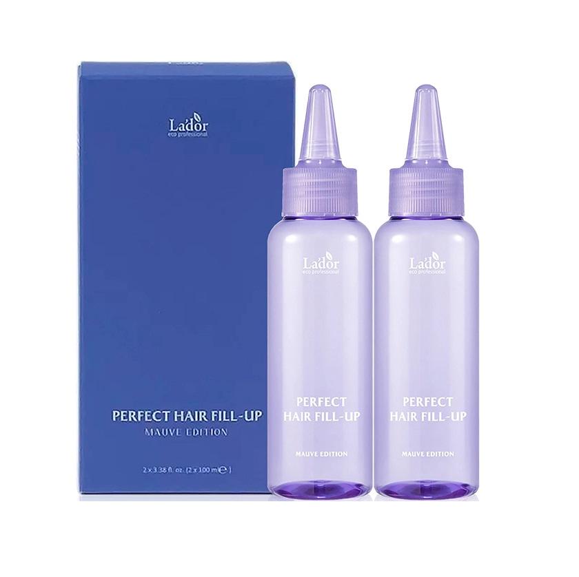 Набор филеров для волос Perfect Hair Fill-Up Duo Mauve Edition Lador 200 мл (8809789632561) - фото 1