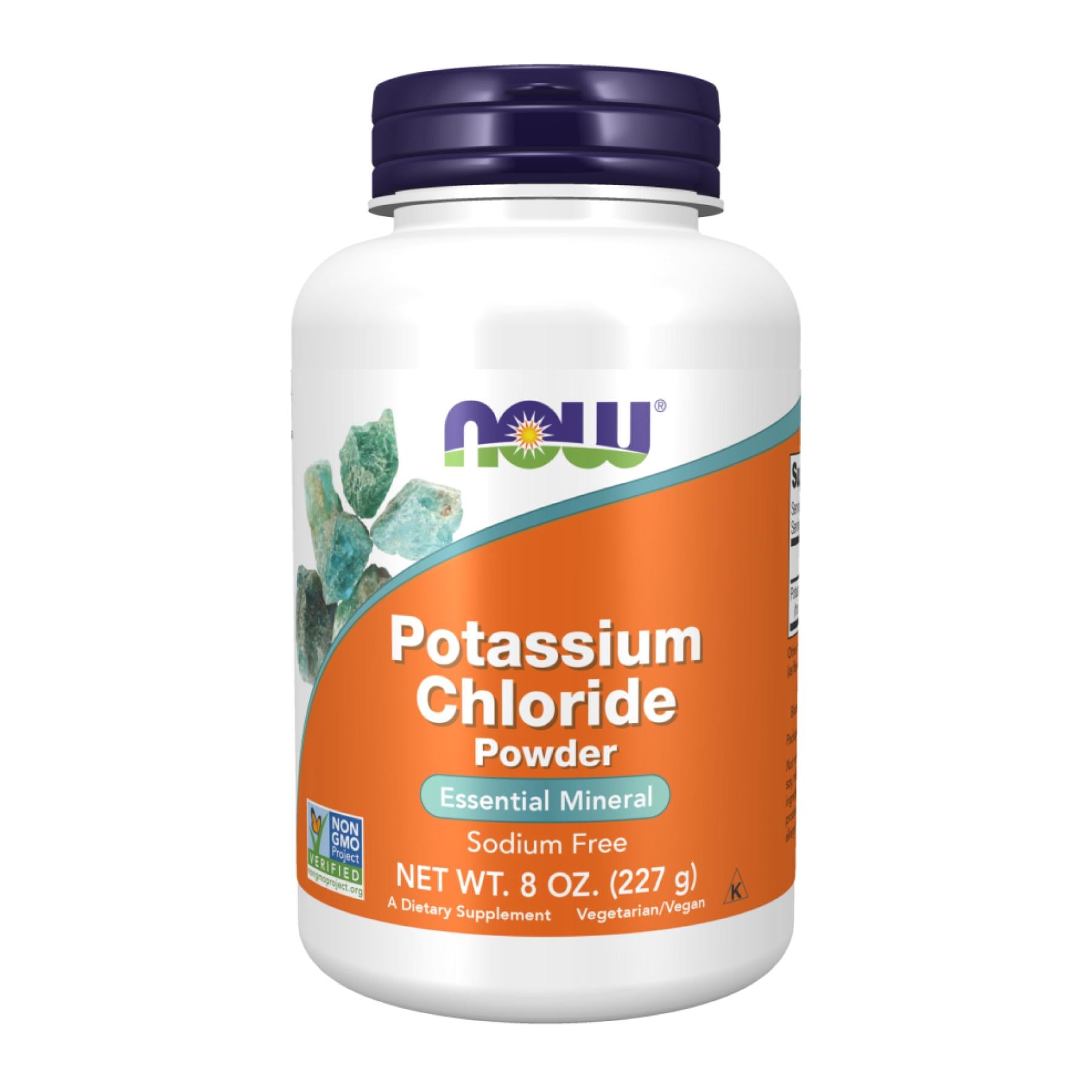 Калий Now Foods Potassium Chloride Powder 227 г (27855)