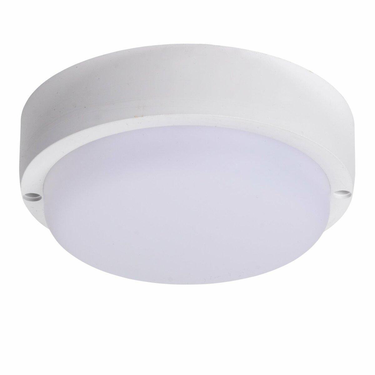 Світлодіодний світильник Sirius 8W накладний круглої форми Ø 140 мм 6500К вологозахищений IP65 Білий - фото 3 Світлодіодний світильник Sirius 8W накладний круглої форми Ø 140 мм 6500К вологозахищений IP65 Білий - фото 3