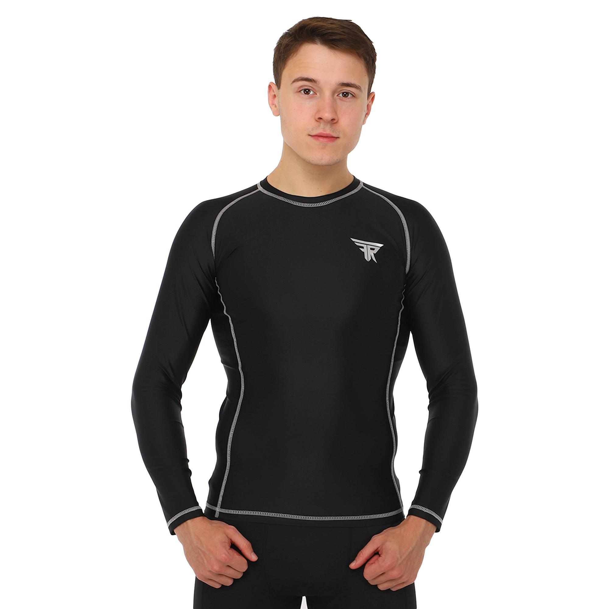 Рашгард-лонгслив мужской FISTRAGE VL-4179 L Черный (AM0009700)