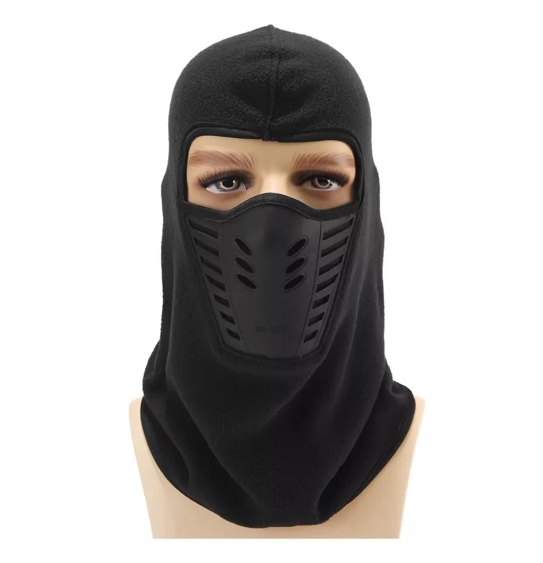 Балаклава маска флис Саб-Зиро Ниндзя унисекс Черный Балаклава маска флис Саб-Зиро Ниндзя унисекс Черный