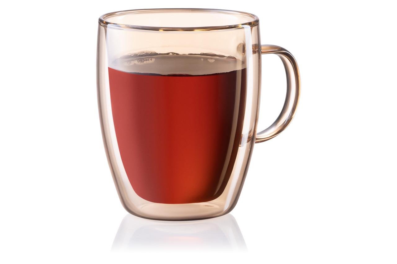 Набор стеклянных чашек Ardesto AGolden Moon с двойным дном 270 мл 2 шт. (iz16179) - фото 2 Набор стеклянных чашек Ardesto AGolden Moon с двойным дном 270 мл 2 шт. (iz16179) - фото 2