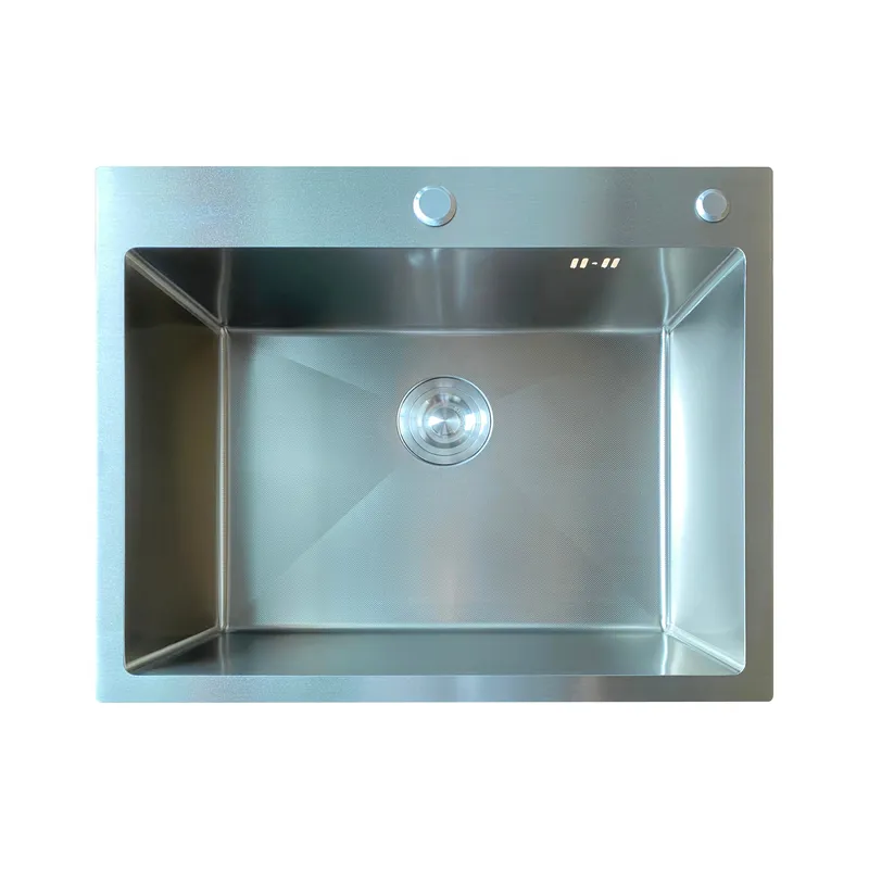 Мойка для кухни MIXXUS MH6050 Micro Decor SS Color 3.0/0.8 из нержавеющей стали (MI8220)