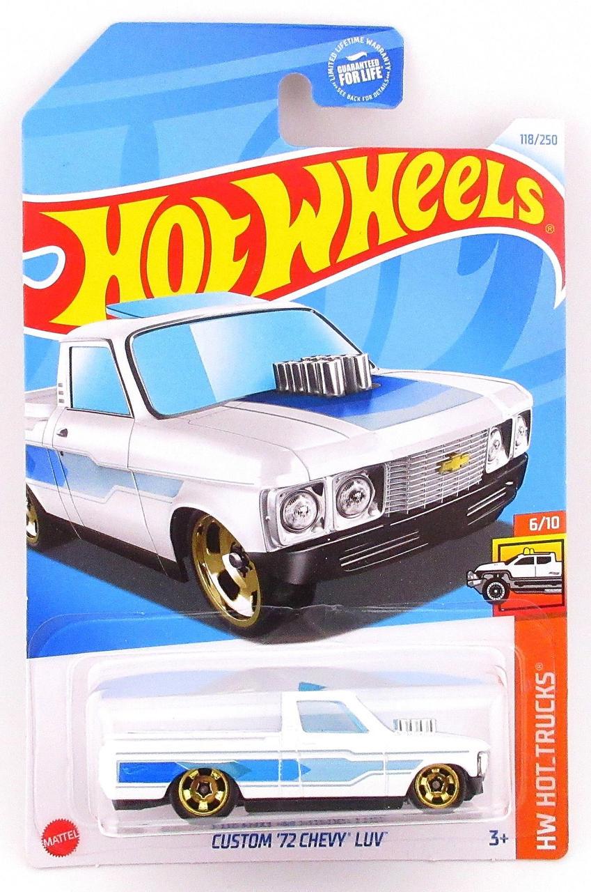 Игрушечная машинка Hot Wheels Custom 72 Chevy LUV 2024 Hot Trucks №118 (HTD75)