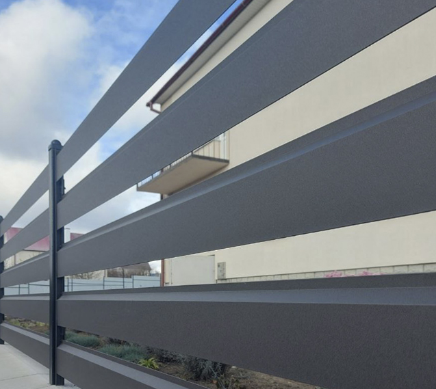 Ламель для забора Ранчо 145х2000 мм Ral 7016/Антрацитовый (576626) - фото 10