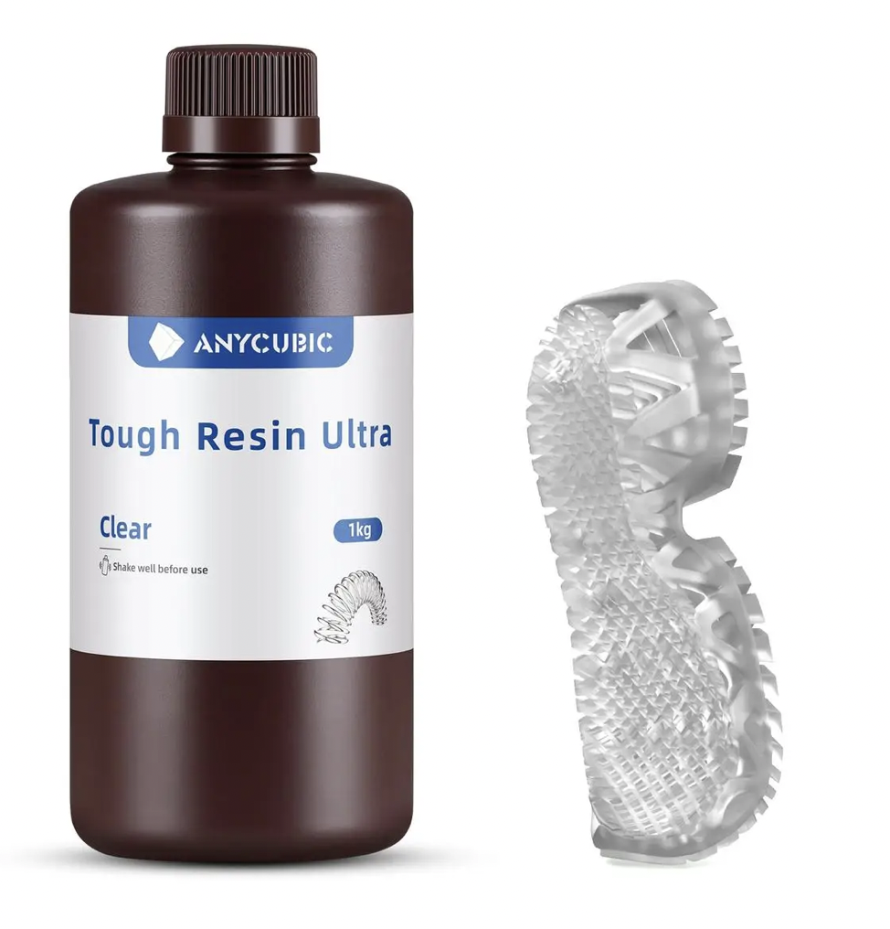 Фотополімерна смола Anycubic Tough Resin Ultra Clear (SCRCL-102A)