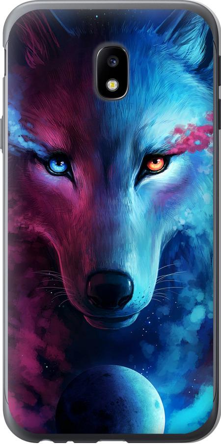 Чехол на Samsung Galaxy J3 (2017) Арт-волк (3999u-650-42517)