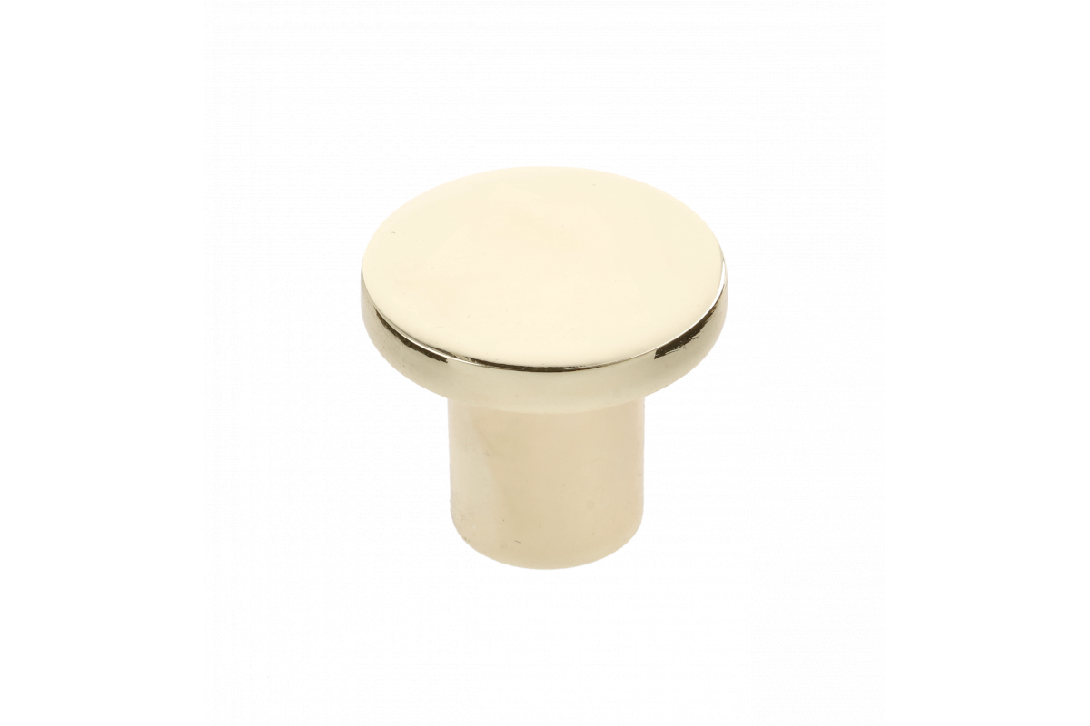 Ручка кнопка GTV SPOT ⌀24 мм Золото - фото 1 Ручка кнопка GTV SPOT ⌀24 мм Золото - фото 1