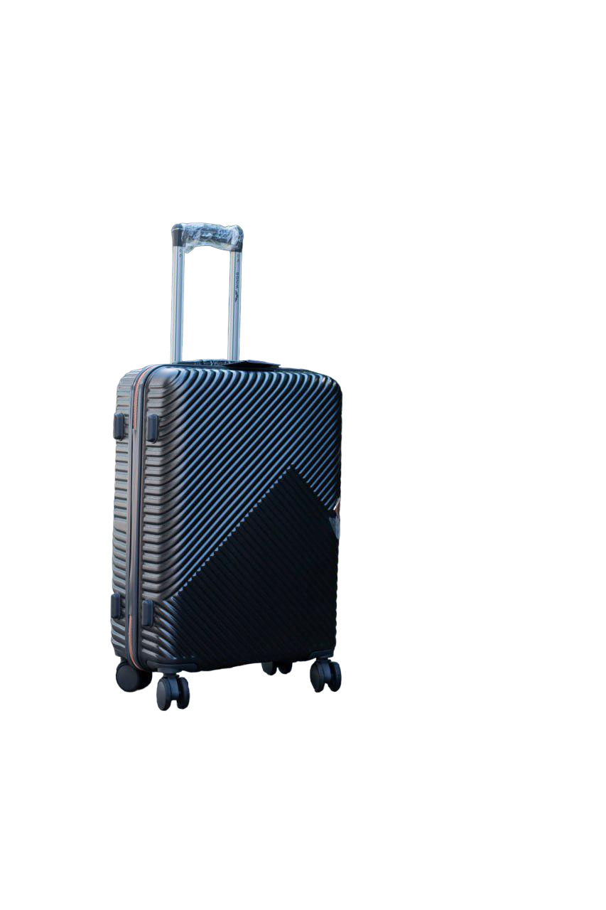 Чемодан пластиковый Wings WN-01 S Серый (11881138)