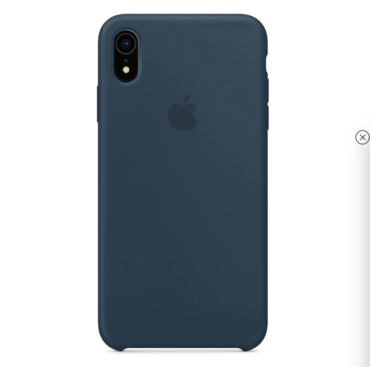 Чохол-накладка Apple Silicone Case for iPhone Xr, Green Pacific (HC)
