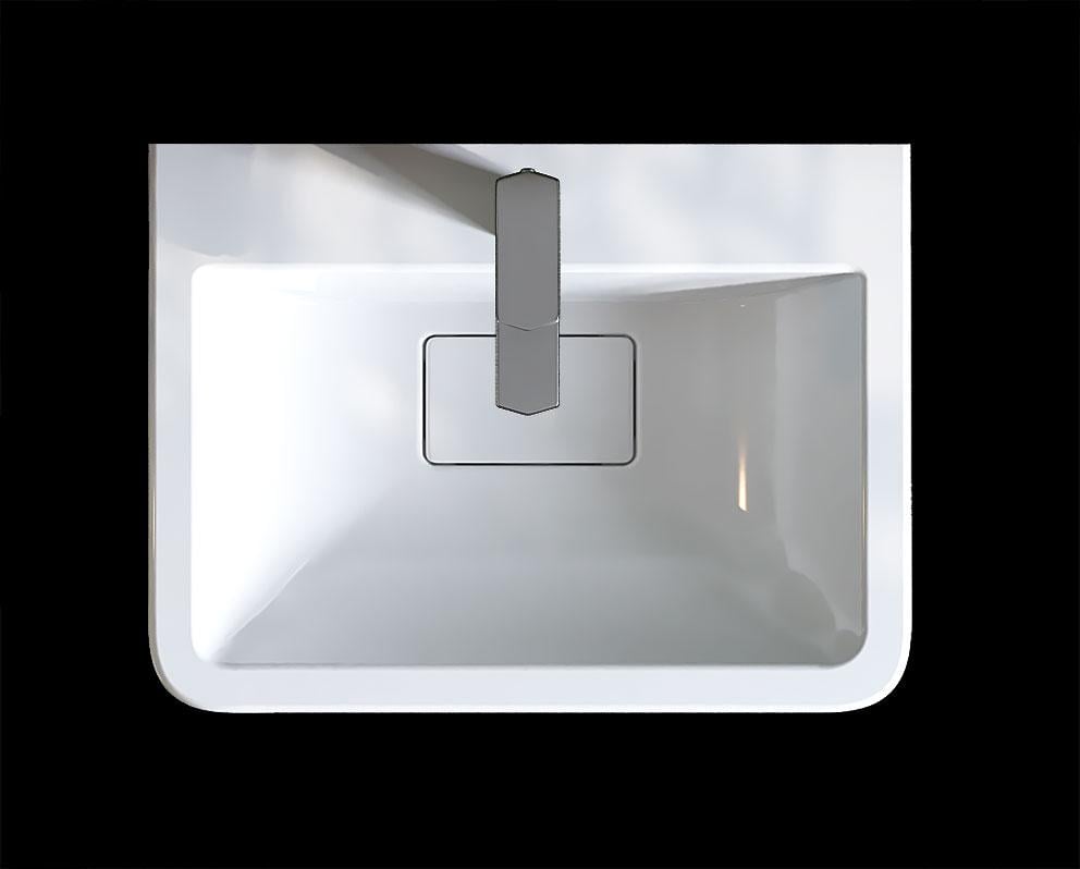 Умивальник підвісний Status Asti 45 см White (735) - фото 3