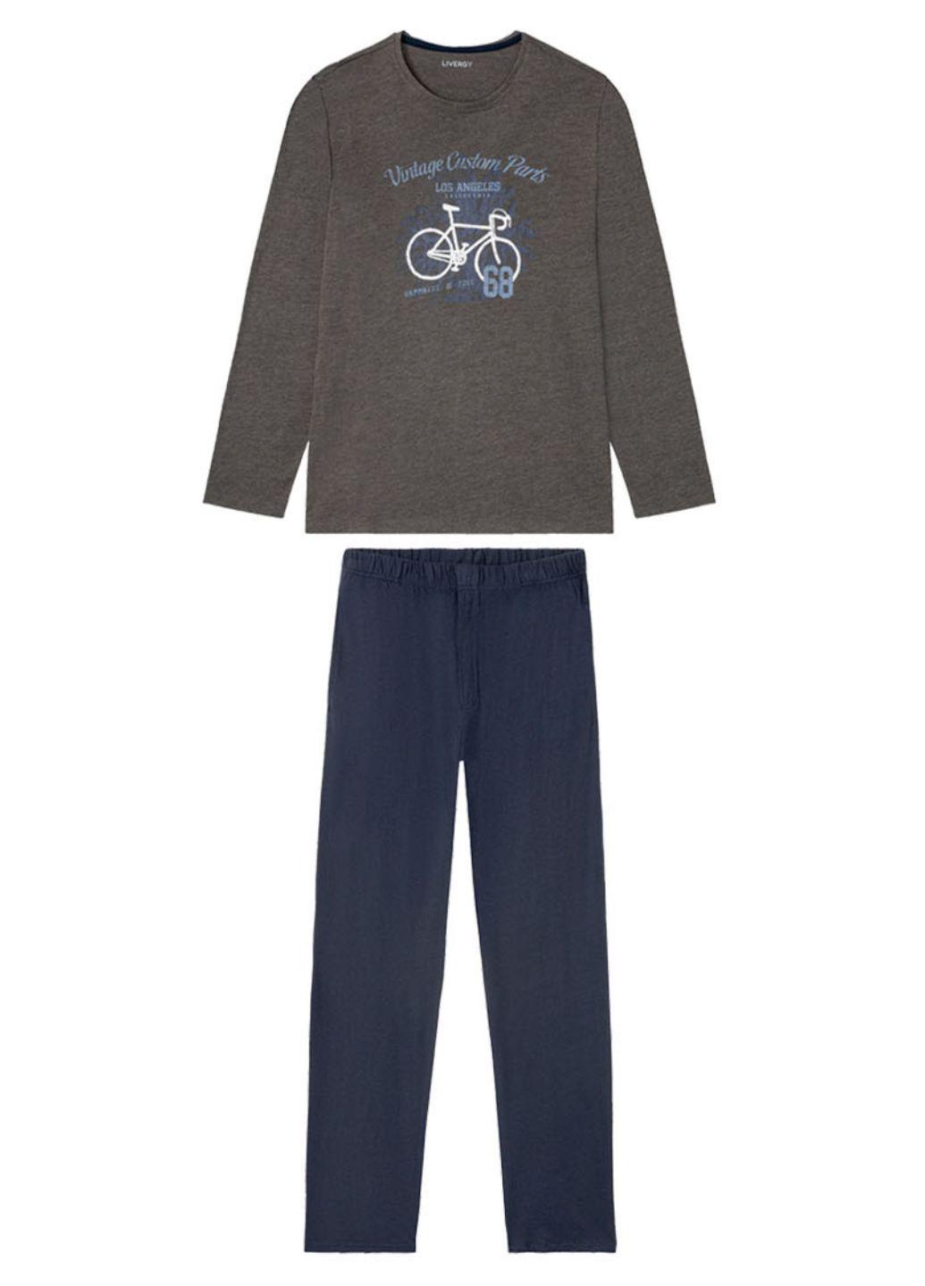 Піжама чоловіча Livergy штани/реглан L