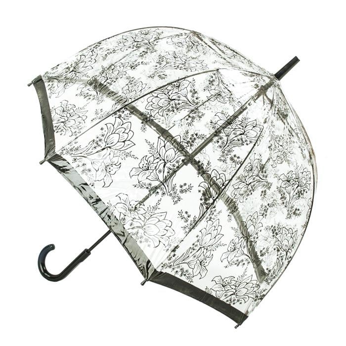 Парасолька жіноча-тростина Fulton Birdcage-2 L042 Stencil Floral (L042-032541)