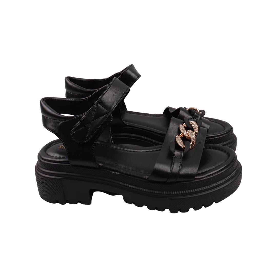 Босоножки женские Stefaniya nina р. 38 Черный (131-22LBC)