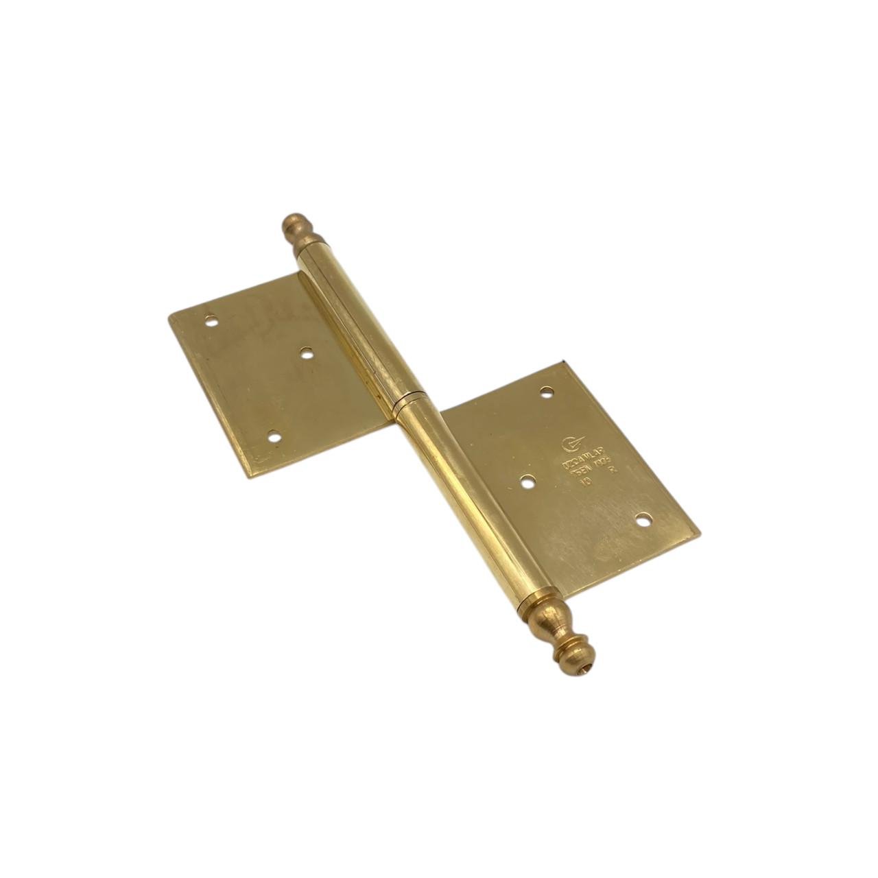 Петля дверна врізна Ozcanlar 140 мм з декором Sari (290084) - фото 5 Петля дверна врізна Ozcanlar 140 мм з декором Sari (290084) - фото 5