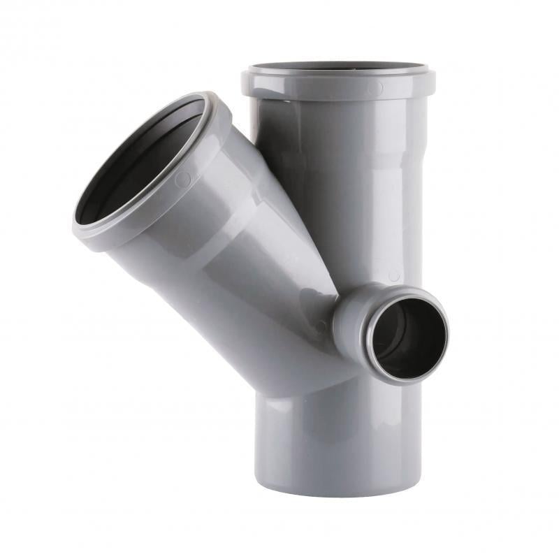 Крестовина двухплоскостная правая TA Sewage 110х110х45°/50х90° (CZ110013) Крестовина двухплоскостная правая TA Sewage 110х110х45°/50х90° (CZ110013)