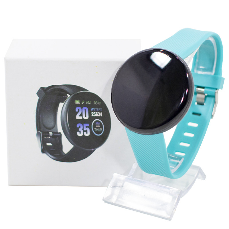 Смарт-часы Smart Watch D18 Bluetooth Android IOS Green - фото 2