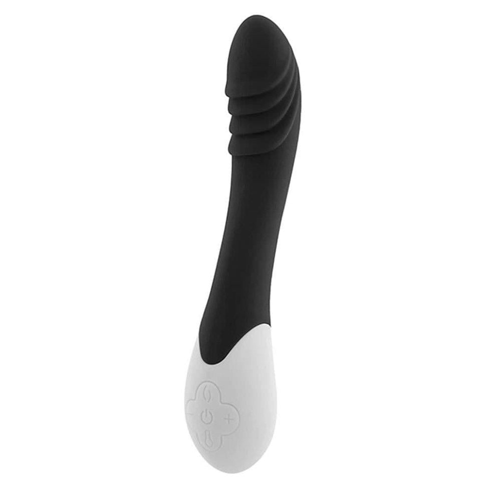 Вибратор для точки G S Pleasures Premium Phoenix водостойкий 16 видов вибрации нагрев Черный (38025866)
