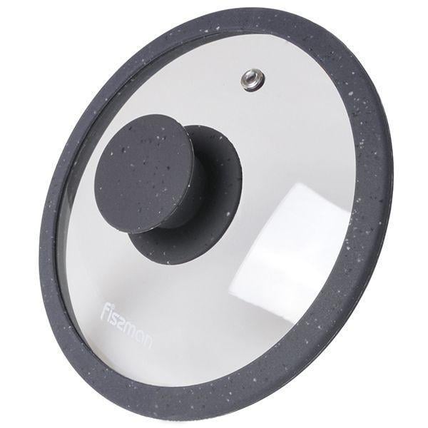 Кришка Fissman Arcades 16 см Сірий (9909)