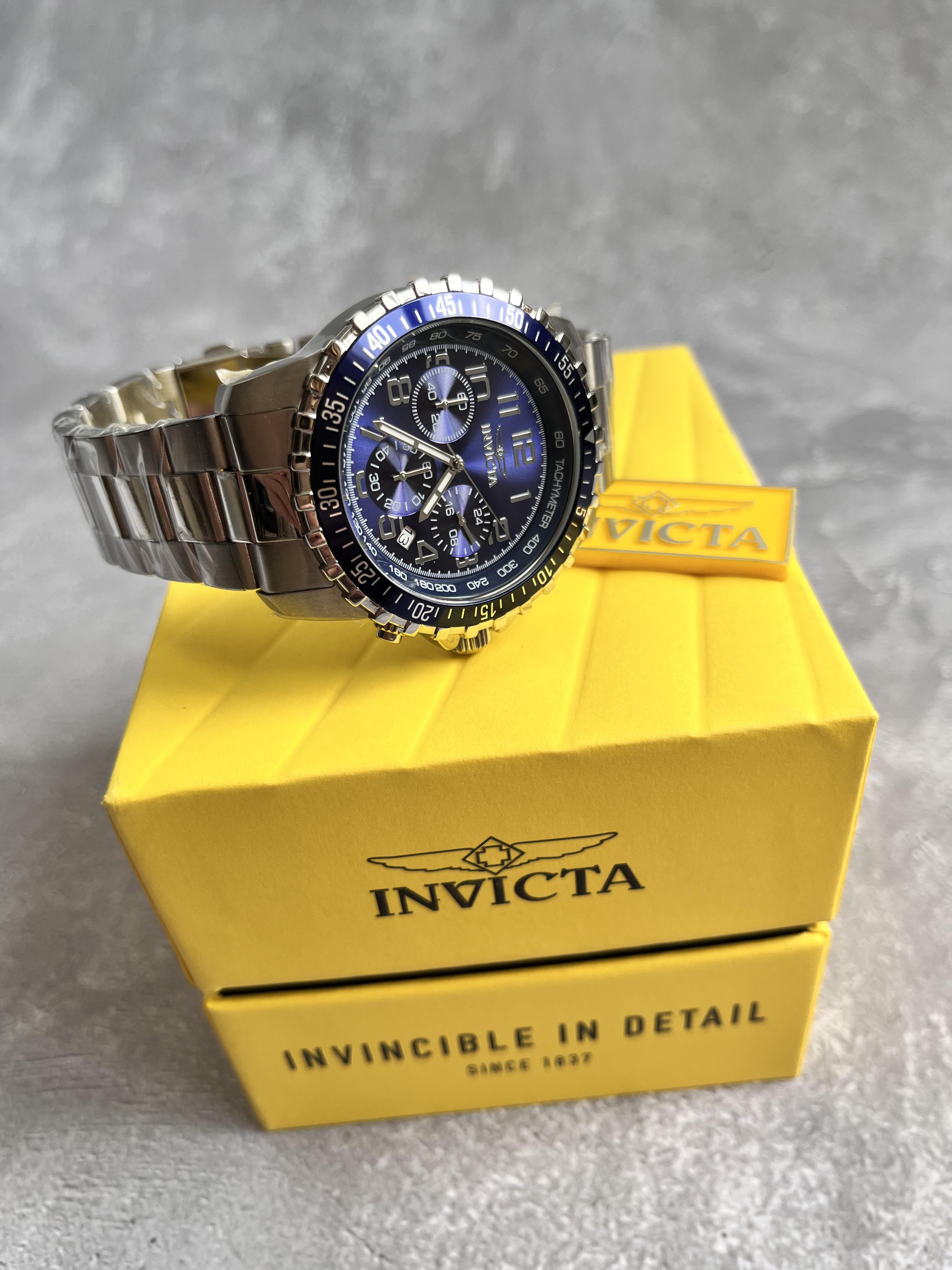 Наручные часы мужские классические Invicta 6621 Chronograph - фото 5